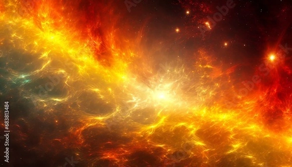 Fototapeta カラフルな宇宙の背景素材