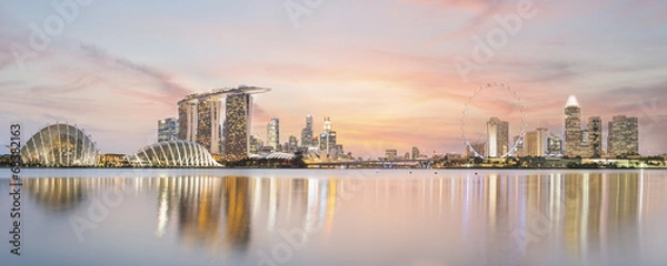 Obraz Skyline Singapuru