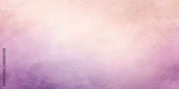 Obraz Noise Texture Banner Design with Pastel Purple and Beige Gradient