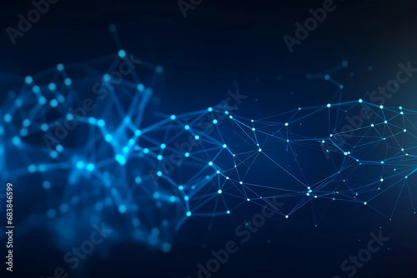 Fototapeta Big data visualisation