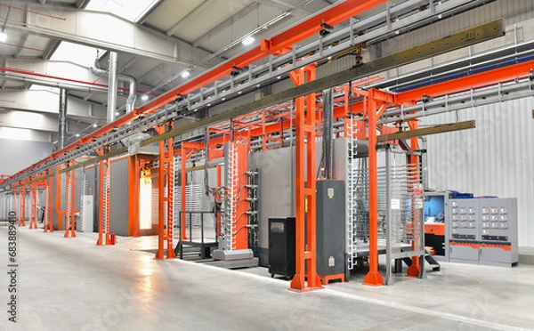 Obraz Electro Static Powder Coating Work