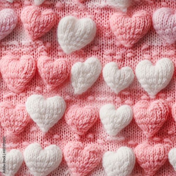 Fototapeta knitted wool texture