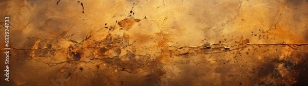 Fototapeta Abstract Art Piece with Shades of Brown and Black