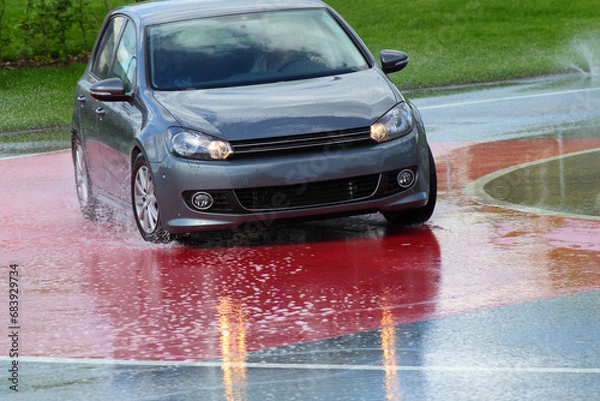 Fototapeta Sicherheitstraining