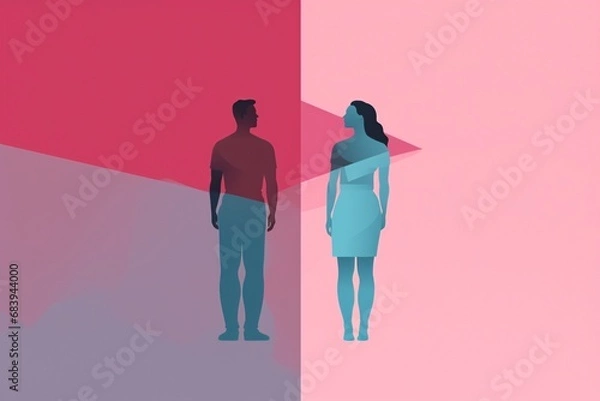 Obraz Poster design for gender equality