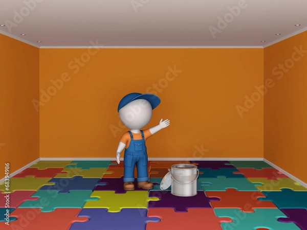 Fototapeta Renovation concept.