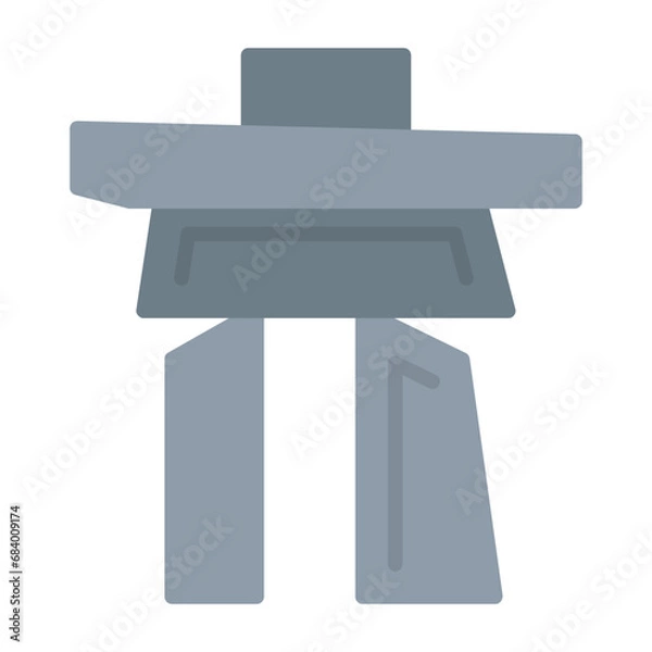 Obraz Inukshuk Icon