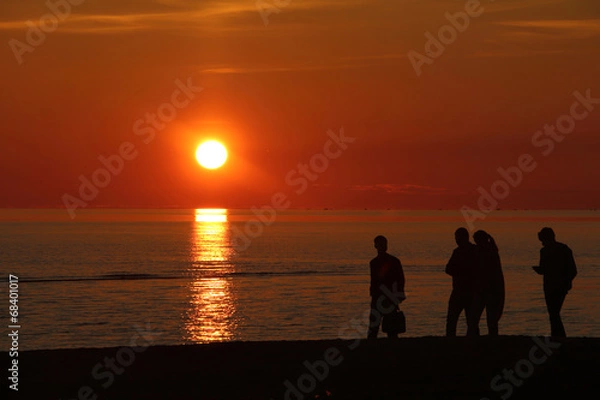 Fototapeta закат