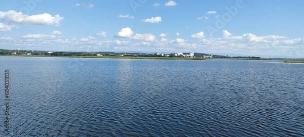 Obraz view of the river