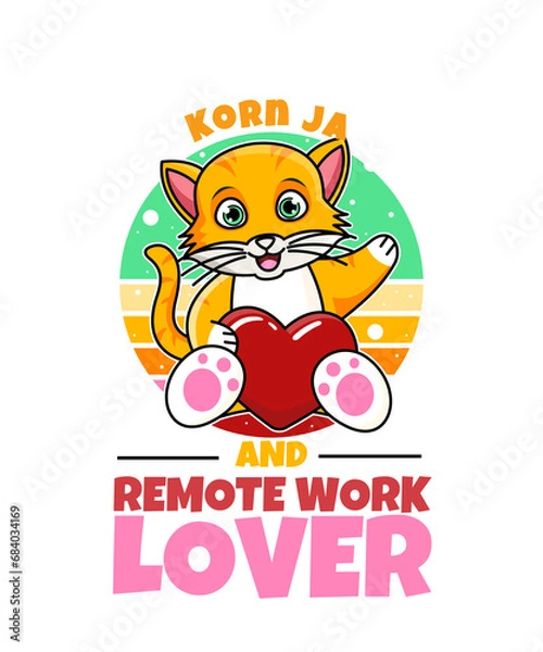 Obraz Korn Ja And Remote Work Lover