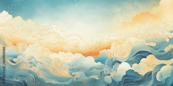 Fototapeta 雲　空