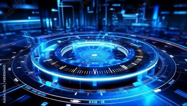 Fototapeta technology background