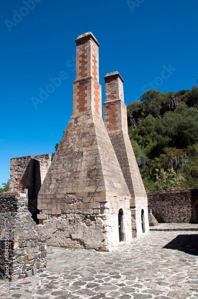 Fototapeta Hacienda Santa Maria Regla, Hidalgo, Mexico.