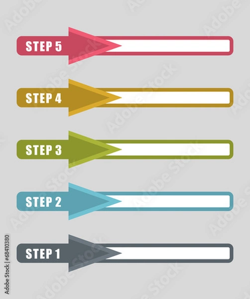 Fototapeta Flowchart element
