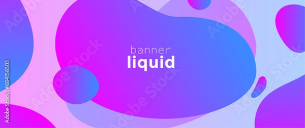 Fototapeta Background with purple and white lines, Pink banner