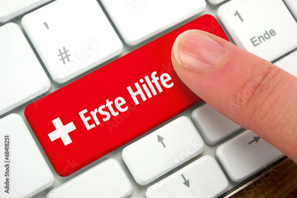 Fototapeta Erste Hilfe