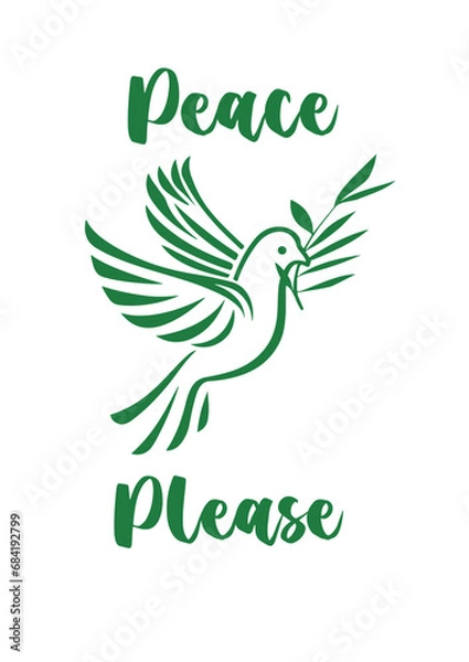 Obraz colombe de la paix