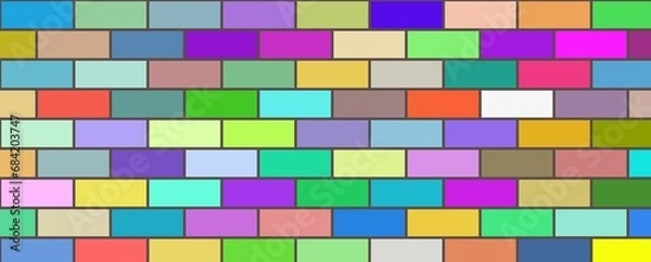 Obraz colorful wall background