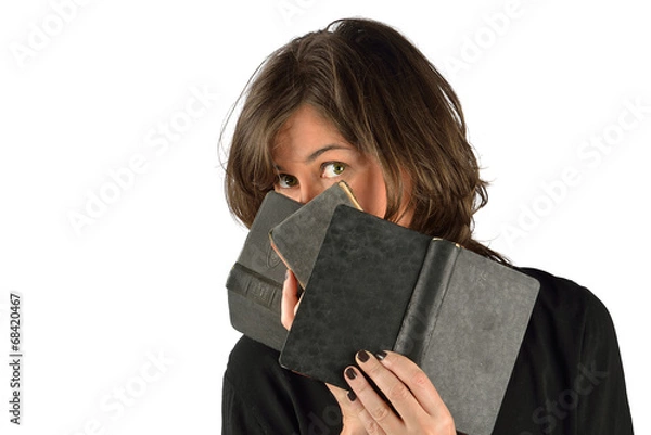 Fototapeta donna che legge