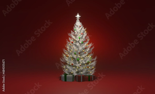 Fototapeta Christmas tree