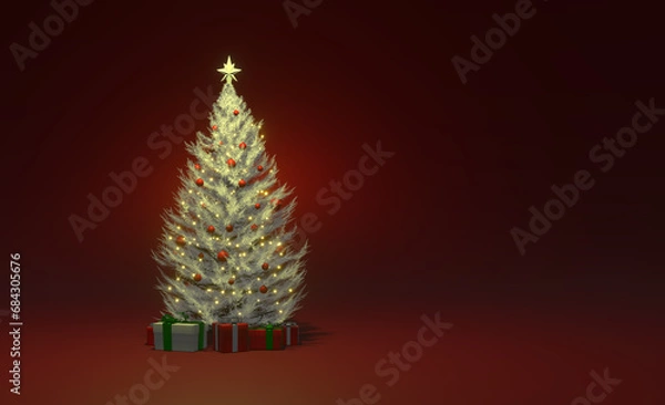 Fototapeta Christmas tree