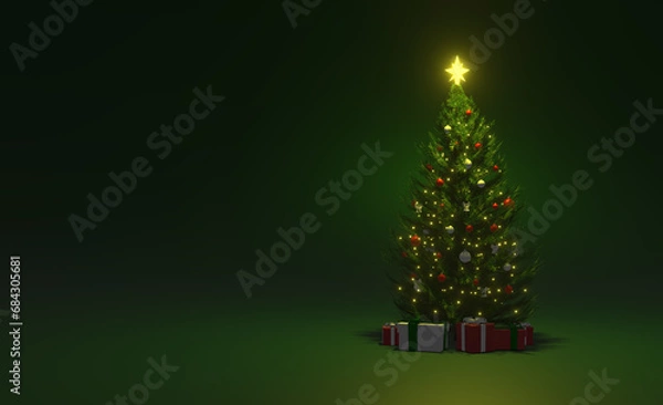 Fototapeta Christmas tree