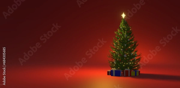 Fototapeta Christmas tree