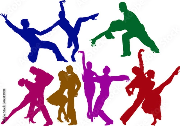 Fototapeta rumba couples