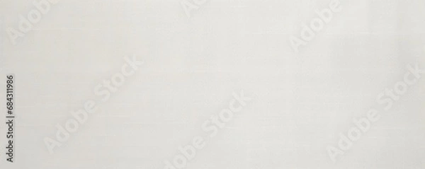 Fototapeta Accumulated woven linen textile pattern, delicately hanging texture of beige linen fabric, pleated aesthetic scene, template, copy space.