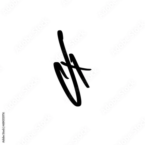 Obraz letter h for your logo