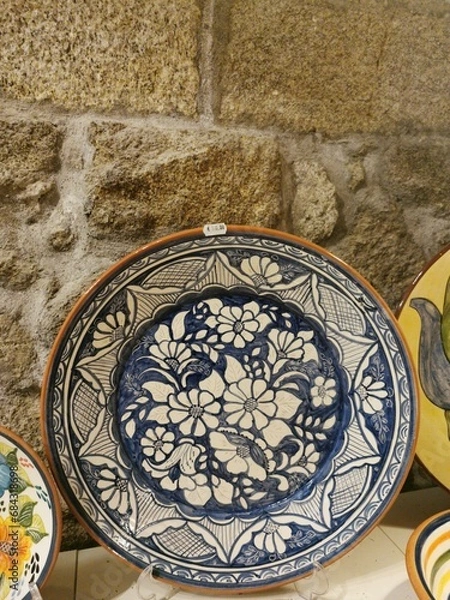Obraz plate on the wall
