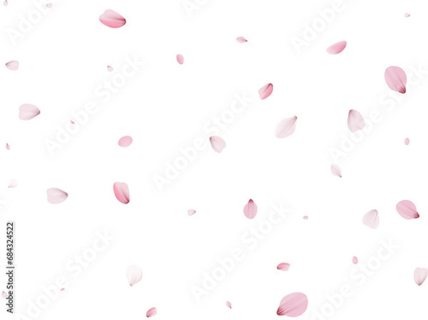 Obraz Realistic Cherry Petals