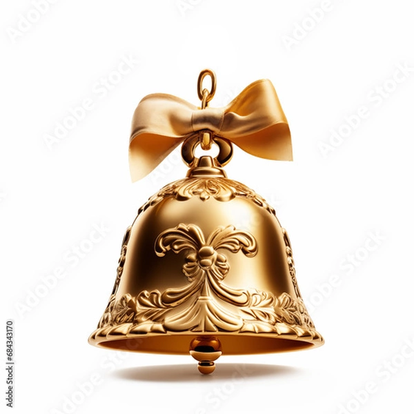 Fototapeta Decorative Bell Christmas Ornament