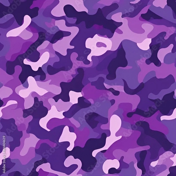 Fototapeta purple camouflage background | generative AI