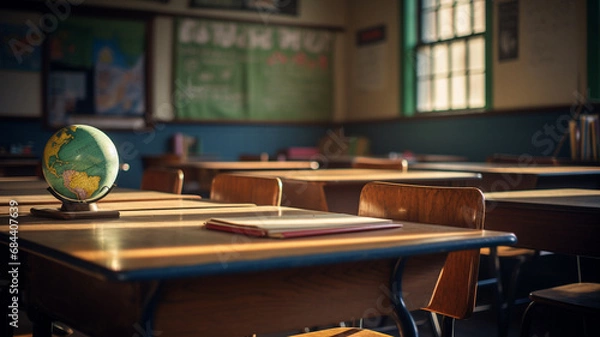 Obraz 誰もいない教室