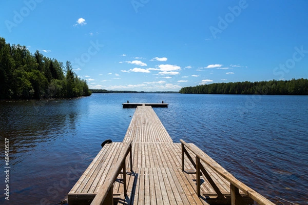 Fototapeta pier wooden