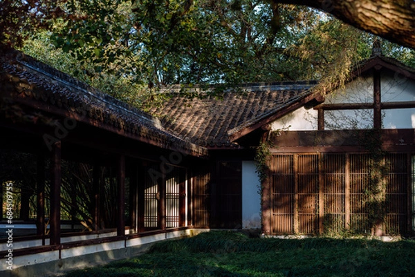 Obraz Chinese garden landscape