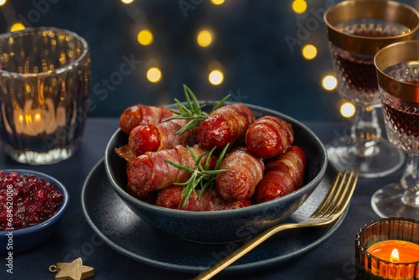 Fototapeta Pigs in blankets