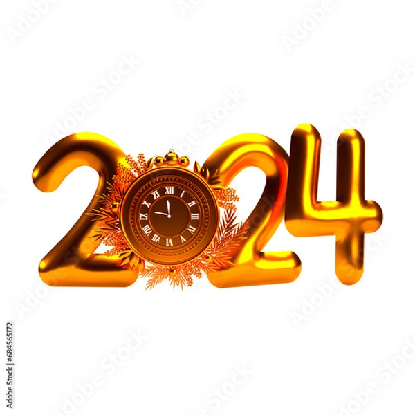 Obraz 2024-3D-Render-Element