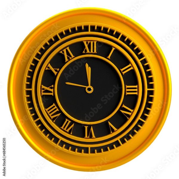 Obraz 3D-Render-Clock