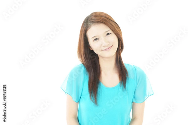 Fototapeta 笑顔の女性