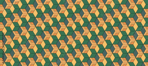 Fototapeta Abstract Giyu Tomioka Pattern background Wallpaper