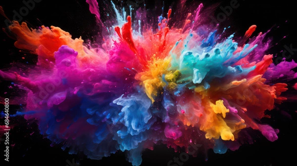 Obraz Farben Explosion