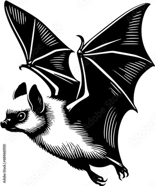 Obraz Mexican Free Tailed Bat icon