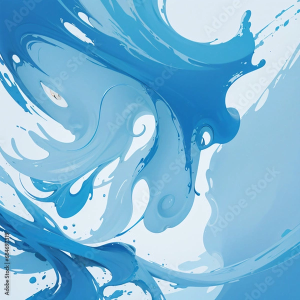 Fototapeta background with waves