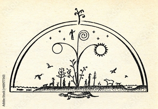 Obraz Wszechświat Iroquois