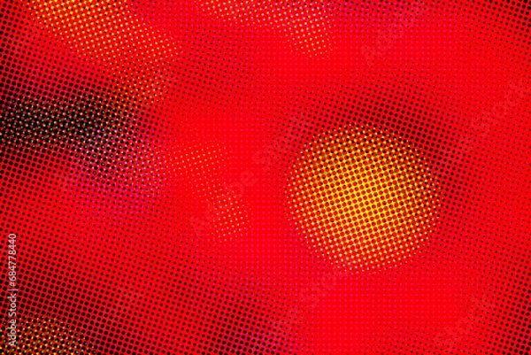 Fototapeta Artistic background wallpaper with color halftone effect