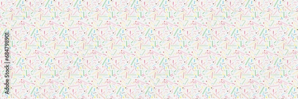 Fototapeta Striped seamless geometric patterns Background and line abstract  fashion style seamless background.