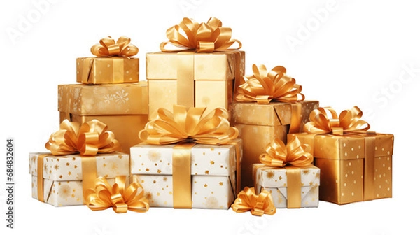 Obraz Christmas gift boxes