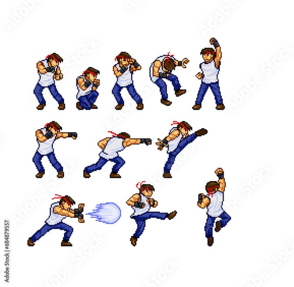 Obraz Tシャツ男性格闘家01オール